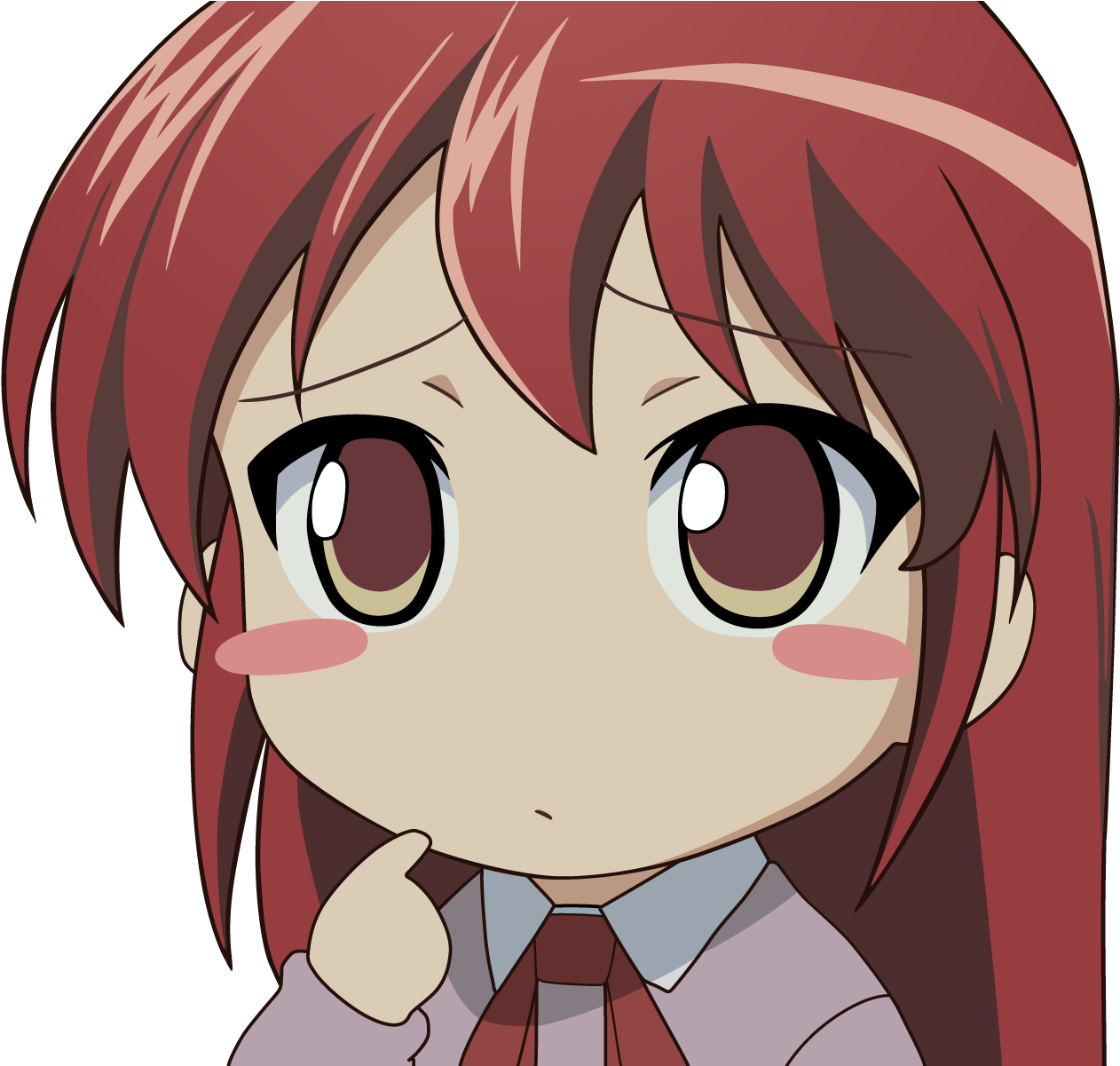 Shana Tan V6 Thumb - Shakugan No Shana Chibi Gif Clipart (1600x1200), Png Download