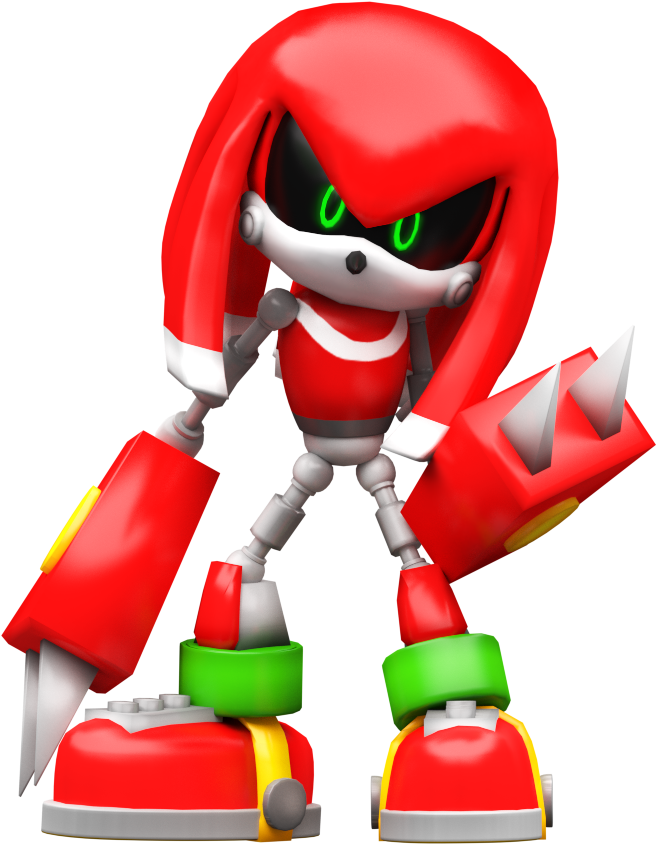 Sonic The Hedgehog Clipart Metal Knuckles - Sonic The Hedgehog Metal Knuckles - Png Download (700x900), Png Download