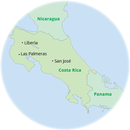 Costa Rica Blue Zone - Atlas Clipart (892x429), Png Download