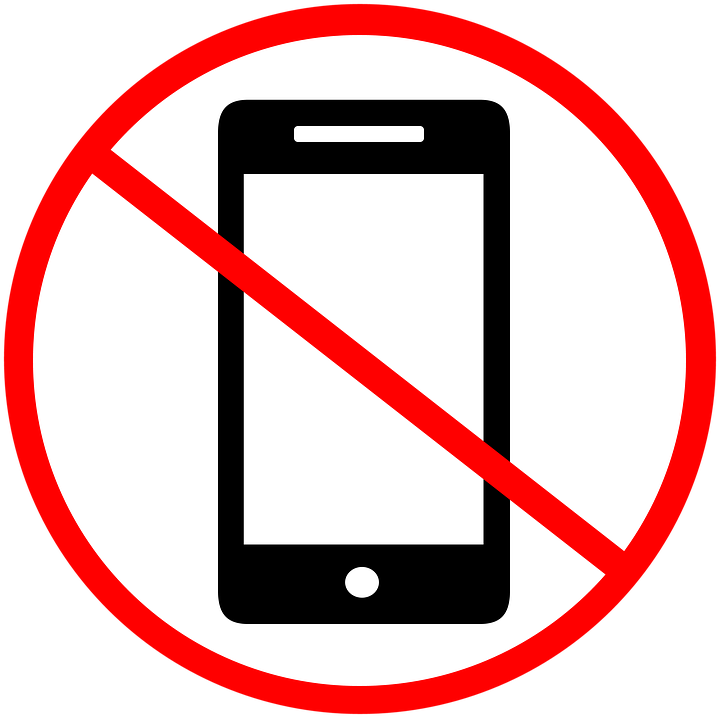 No Cell Phone Clip Art No Cell Phone Clip Art No Phone - No Cell Phone Transparent - Png Download (960x720), Png Download