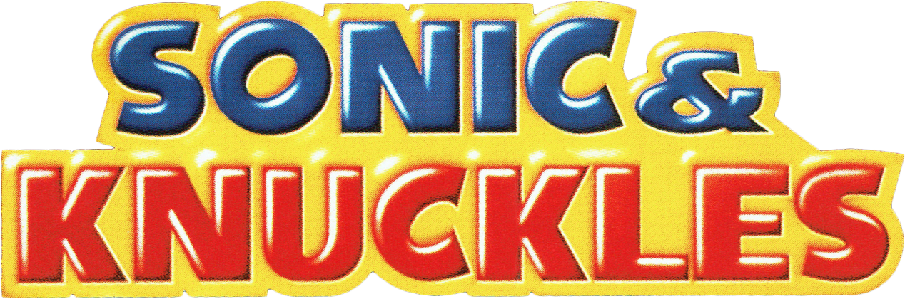 Sonic 3 And Knuckles Logo Download Clipart (1268x420), Png Download