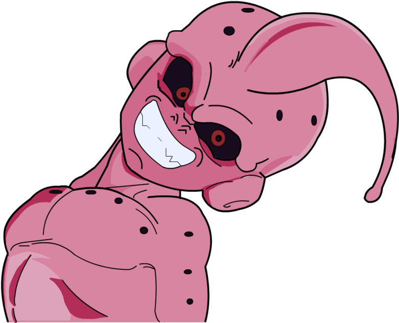 View Samegoogleiqdbsaucenao Kid Buu By Dennis1661-d47v62s - Kid Buu Face Clipart (1130x707), Png Download