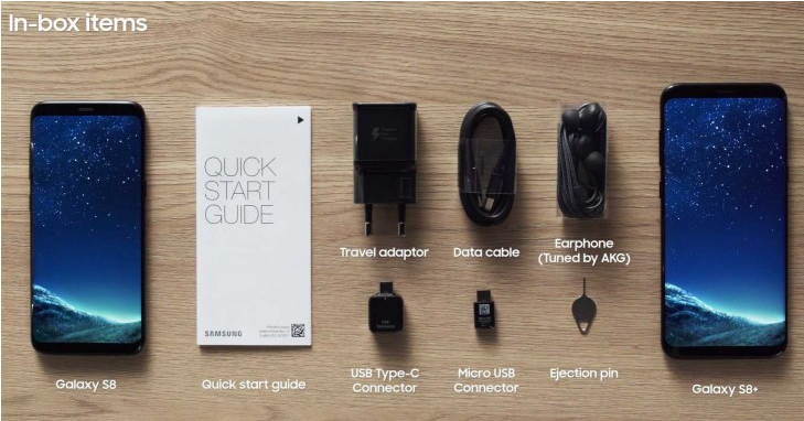 Samsung Galaxy S8 - Samsung Galaxy S8 Package Clipart (750x500), Png Download