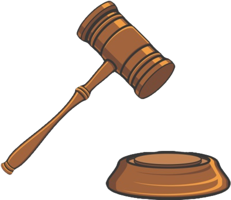 Image Library Judge Mallet Clipart - Gavel Clip Art - Png Download (800x693), Png Download