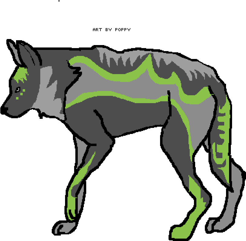 Hyena Clipart (1000x1000), Png Download