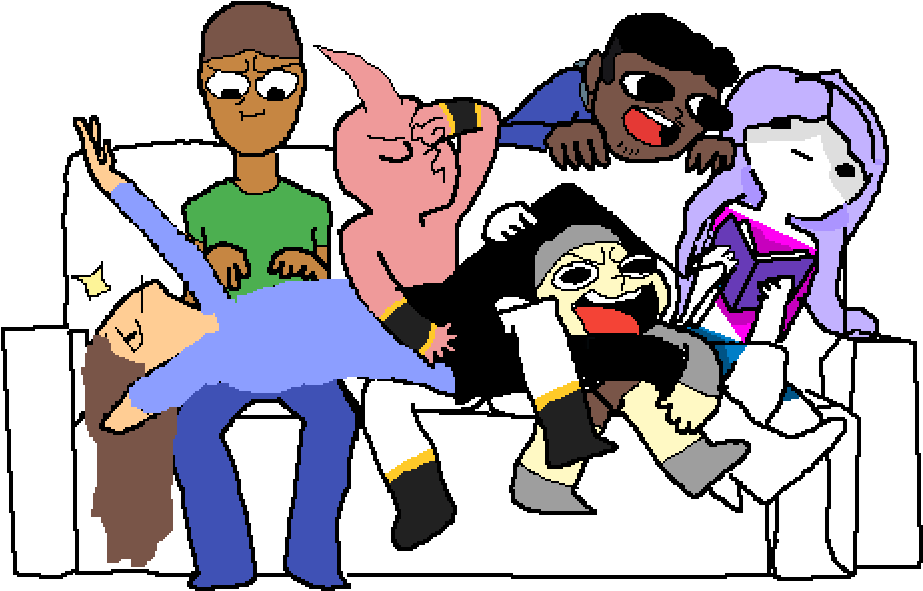 I Just Added Majin Buu - Cartoon Clipart (1000x616), Png Download