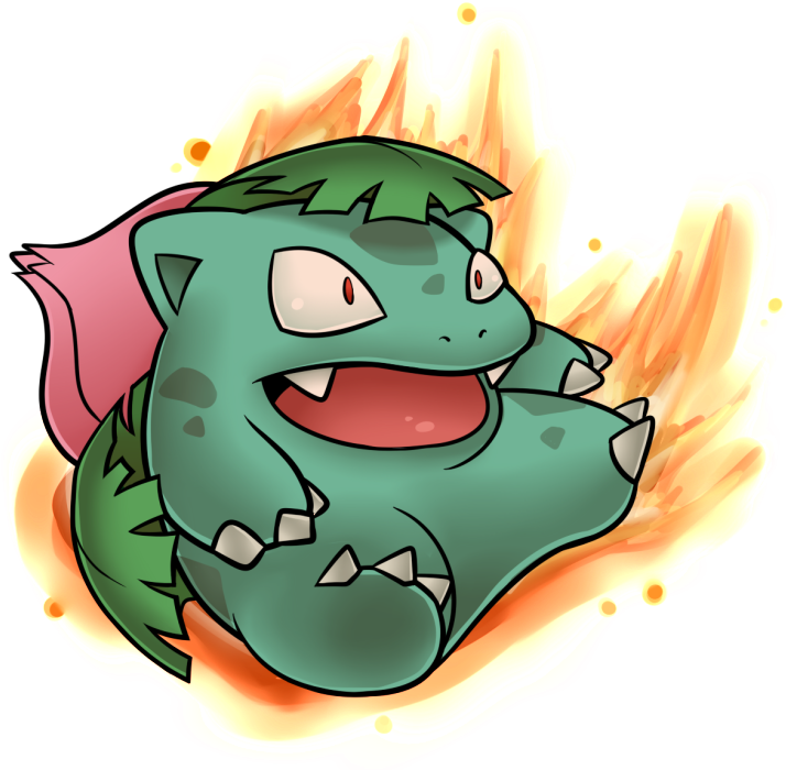 Photo Smartbombivysaur - Cartoon Clipart (800x717), Png Download