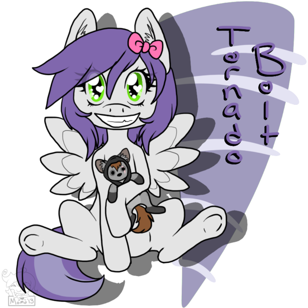 Kyosminenotyours, Filly, Hyena, Safe, Sturmyena, Tornado - Cartoon Clipart (600x600), Png Download