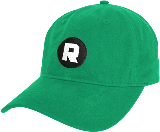 Classic Ringer Logo Dad Hat - Green Cap Clipart (600x600), Png Download