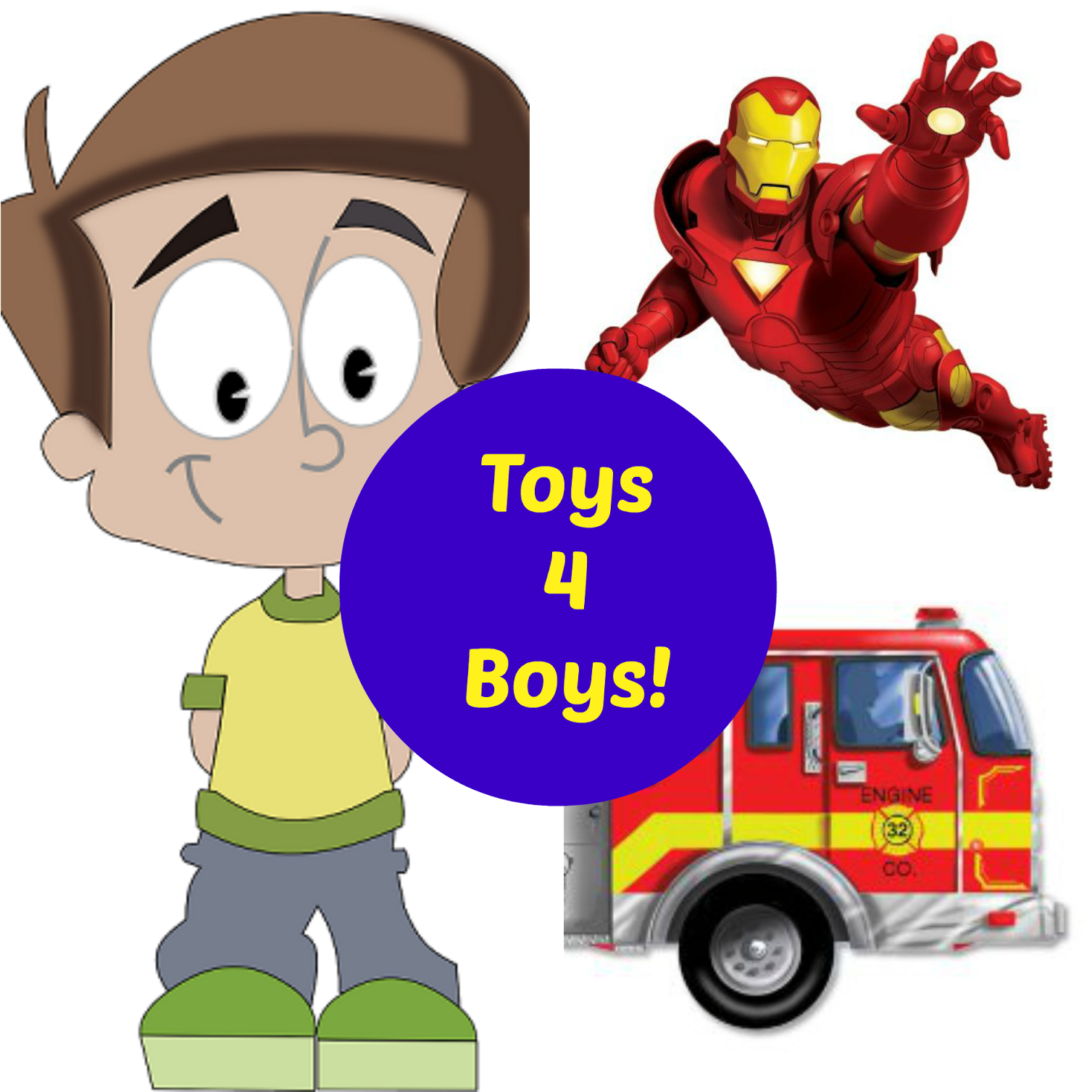 Toys, Gifts For Boys Clipart (1600x1600), Png Download