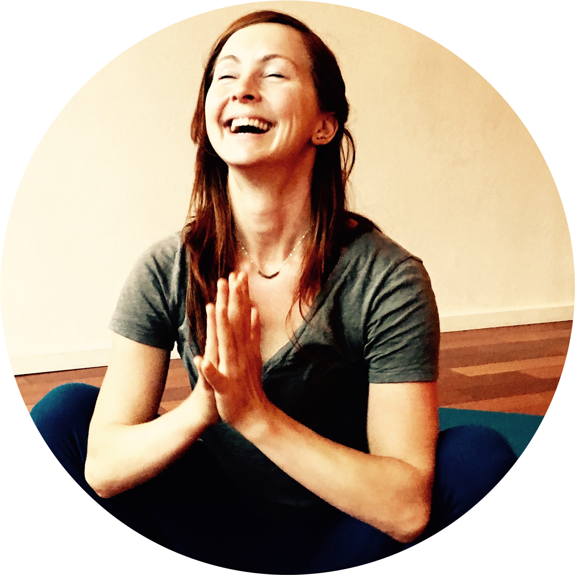 Luca Prayer Circle Crop - Girl Clipart (2400x2400), Png Download