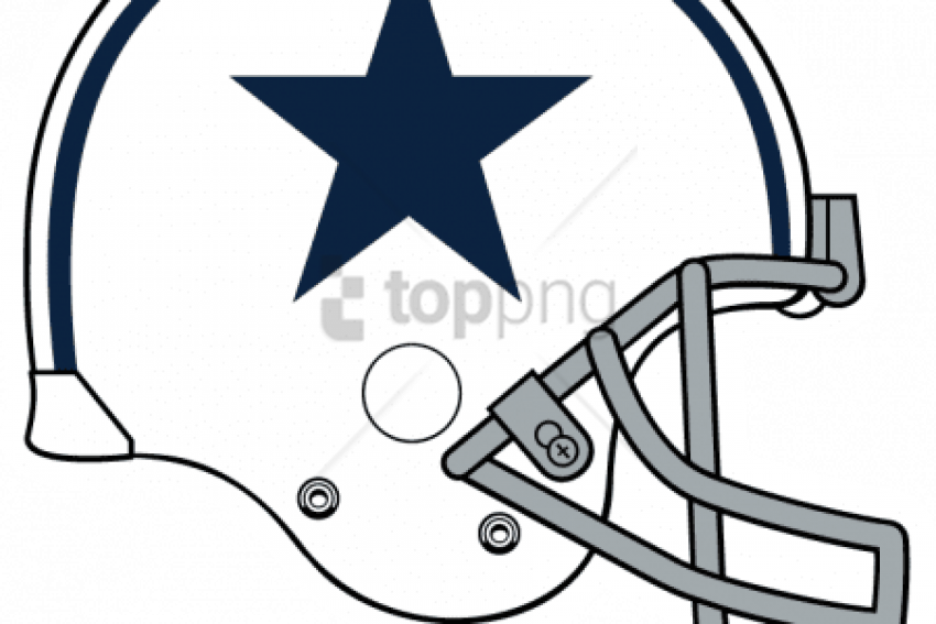 Free Png Download 1980s Tampa Bay Buccaneers Png Images - Dallas Cowboys Helmet Svg Clipart (850x567), Png Download