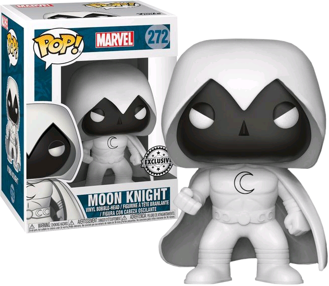 Funko Pop Vinyl - Moon Knight Funko Pop Clipart (657x571), Png Download