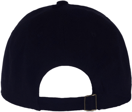 A Black Baseball Cap That Shows The Shruggie Emoji - Strapback Aba Curva Preto New Era 920 Clipart (600x600), Png Download