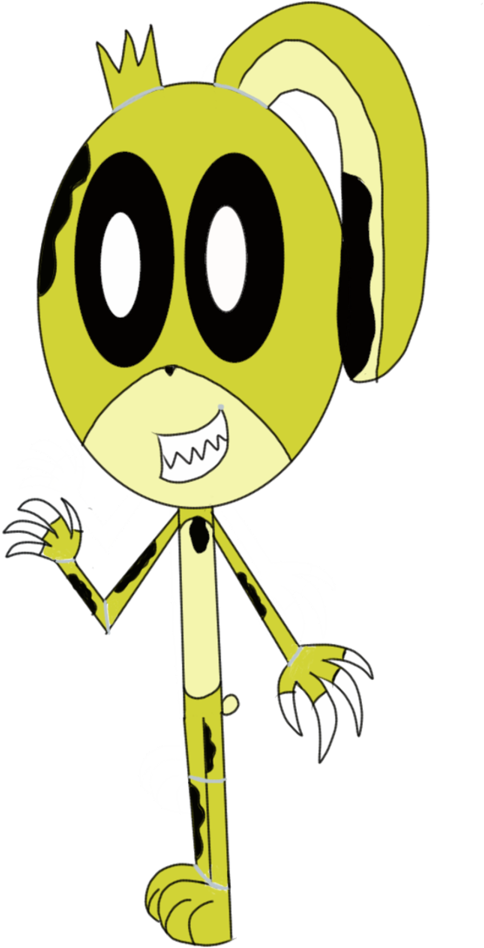 Springtrap With Claws - Cartoon Clipart (600x960), Png Download