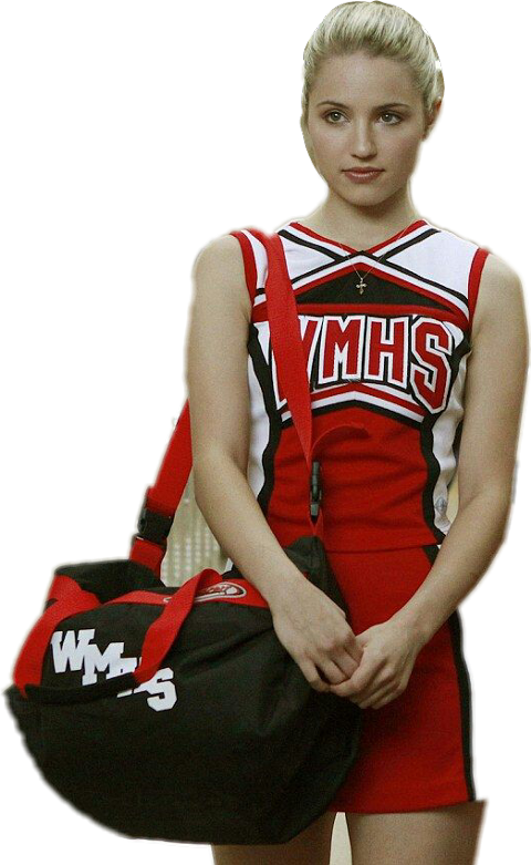 Dianna Agron Behind The Scenes Glee Clipart (480x781), Png Download