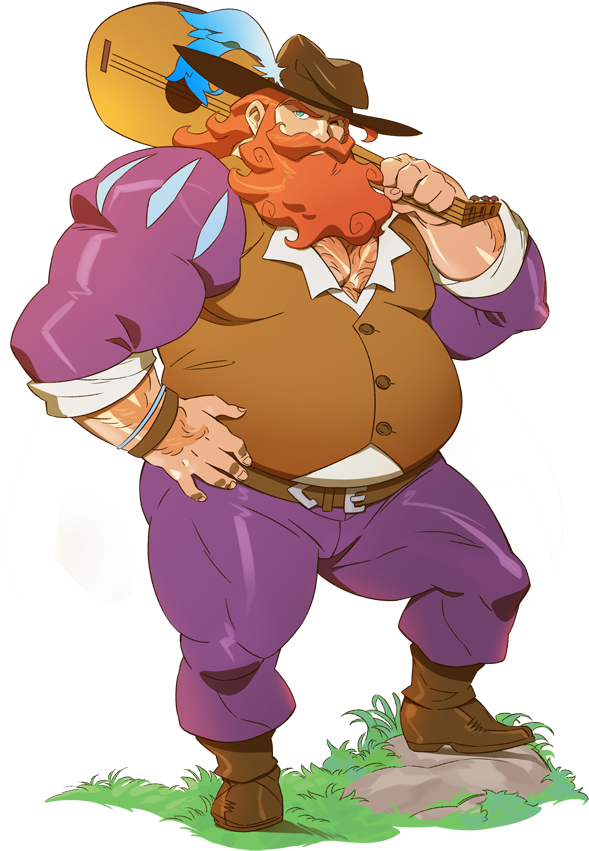 Your Butts People Because We've Got All Kinds Of New - Fat Bard Clipart (638x900), Png Download