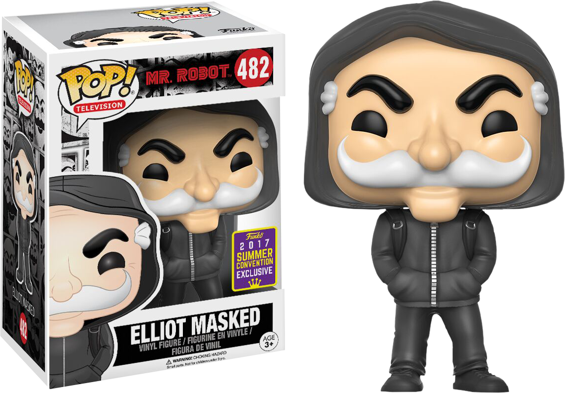 Funko Pop Vinyl - Funko Pop Elliot Masked Clipart (1140x797), Png Download