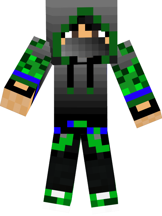 The Green Ninja - Skin De Minecraft De Ninja Clipart (632x842), Png Download