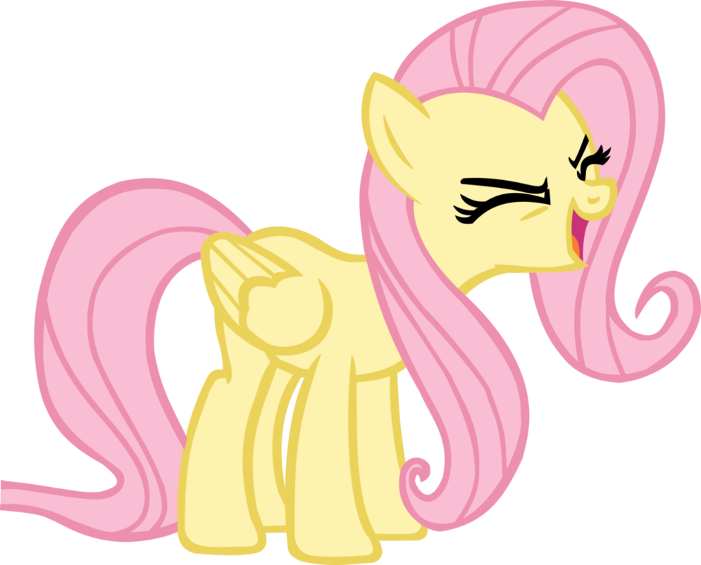 Yay Png - Fluttershy 256 X 256 Mlp Clipart (995x803), Png Download