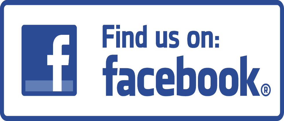 Download 980 X 417 3 - Find Us On Facebook Logo Transparent Clipart Png
