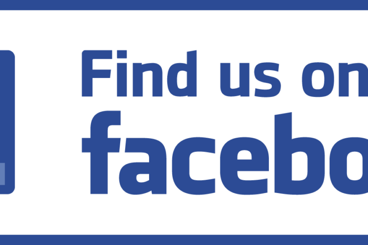 Facebook Logo Wallpaper Full Hd - Us On Facebook Clipart (750x500), Png Download