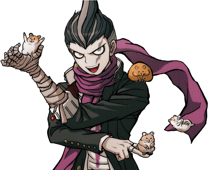 View Samegoogleiqdbsaucenao Bustup 03 17 , - Danganronpa Gundham Sprites Clipart (960x560), Png Download