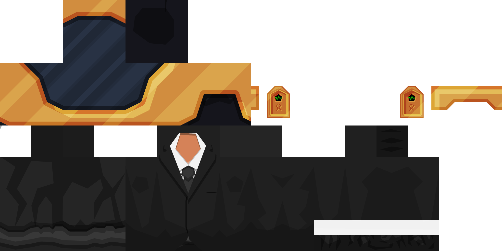 Hd Bdcraft Skins - Cool Usable Minecraft Skins Clipart (2048x1024), Png Download