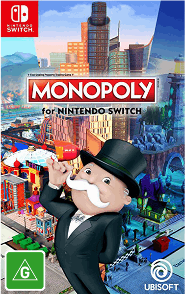 Nintendo Switch Monopoly Game Clipart (600x600), Png Download