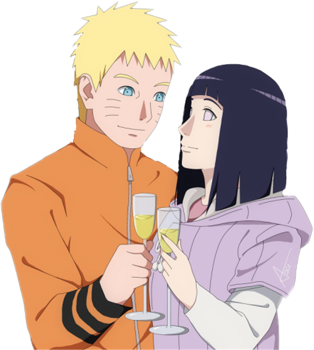 #naruto #hinata #love #boruto #anime - Naruto And Hinata In Boruto Clipart (1024x1139), Png Download