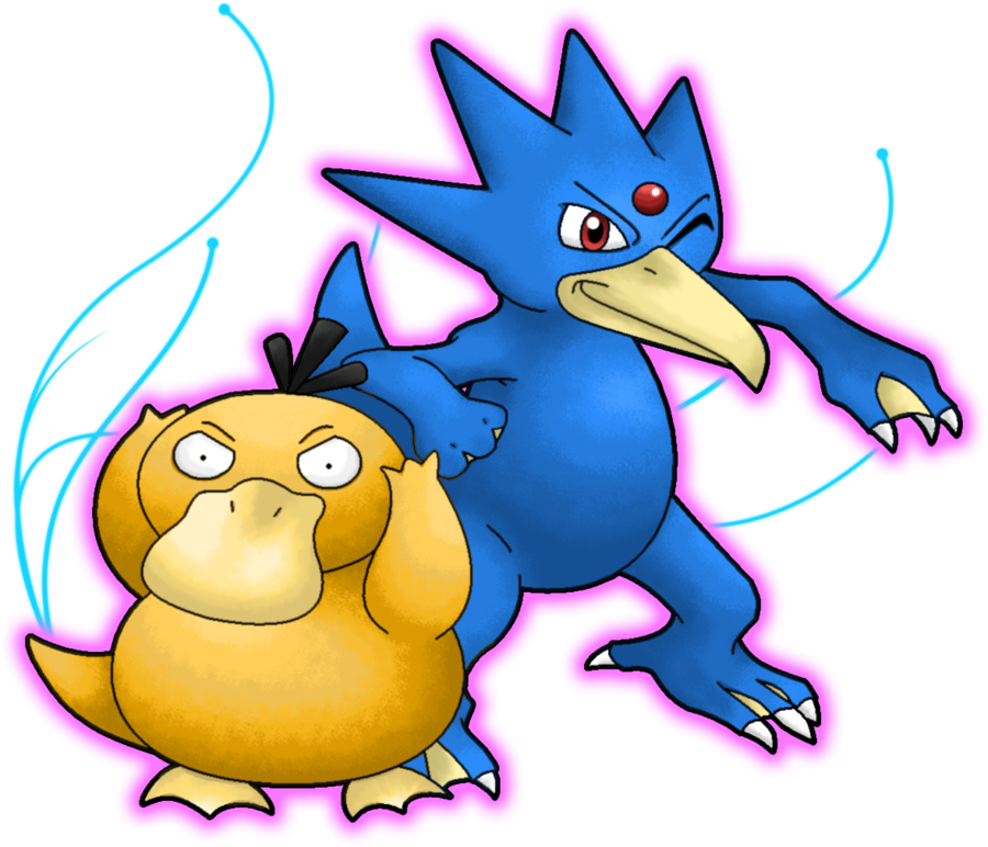 I Would Really Like To See Another Evolution For These - Psyduck Pokemon Evolution Clipart (900x772), Png Download