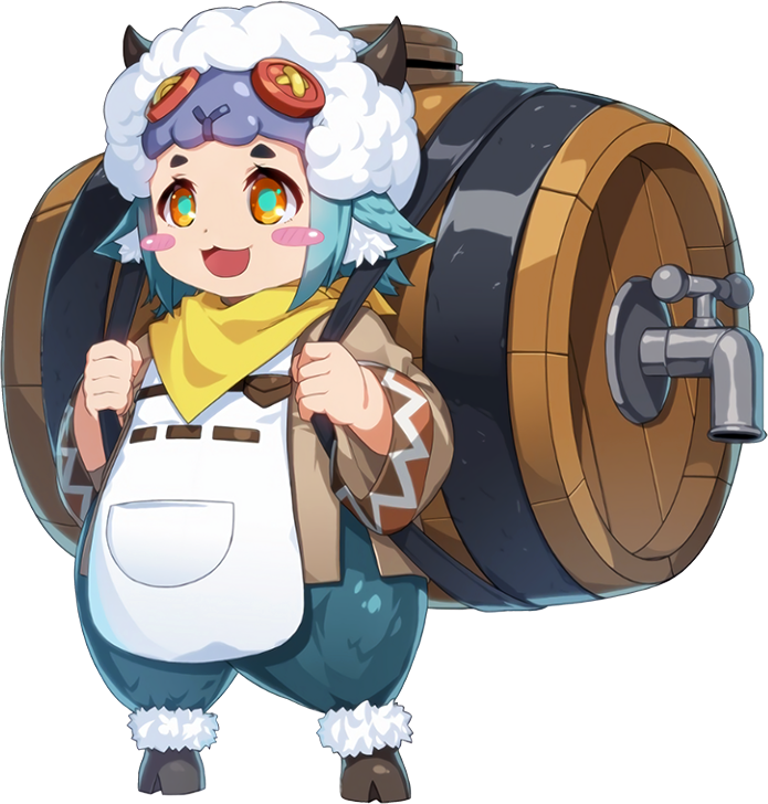 Grand Chase For Kakao Dolly Clipart (695x728), Png Download