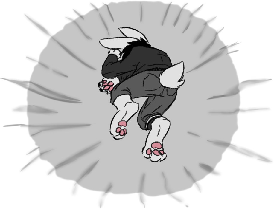 Oof - Cartoon Clipart (960x720), Png Download