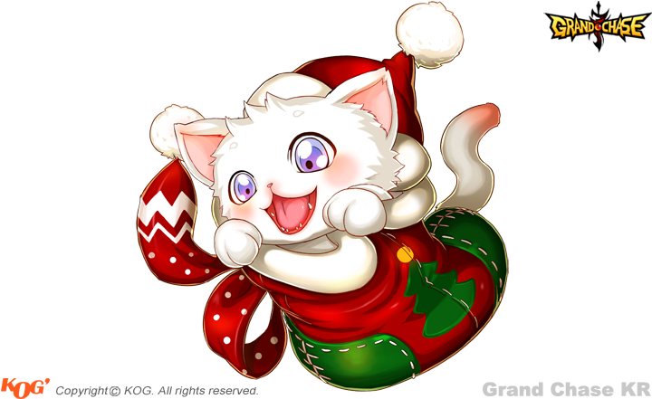 Christmas Mittens Clipart - Grand Chase - Png Download (740x450), Png Download