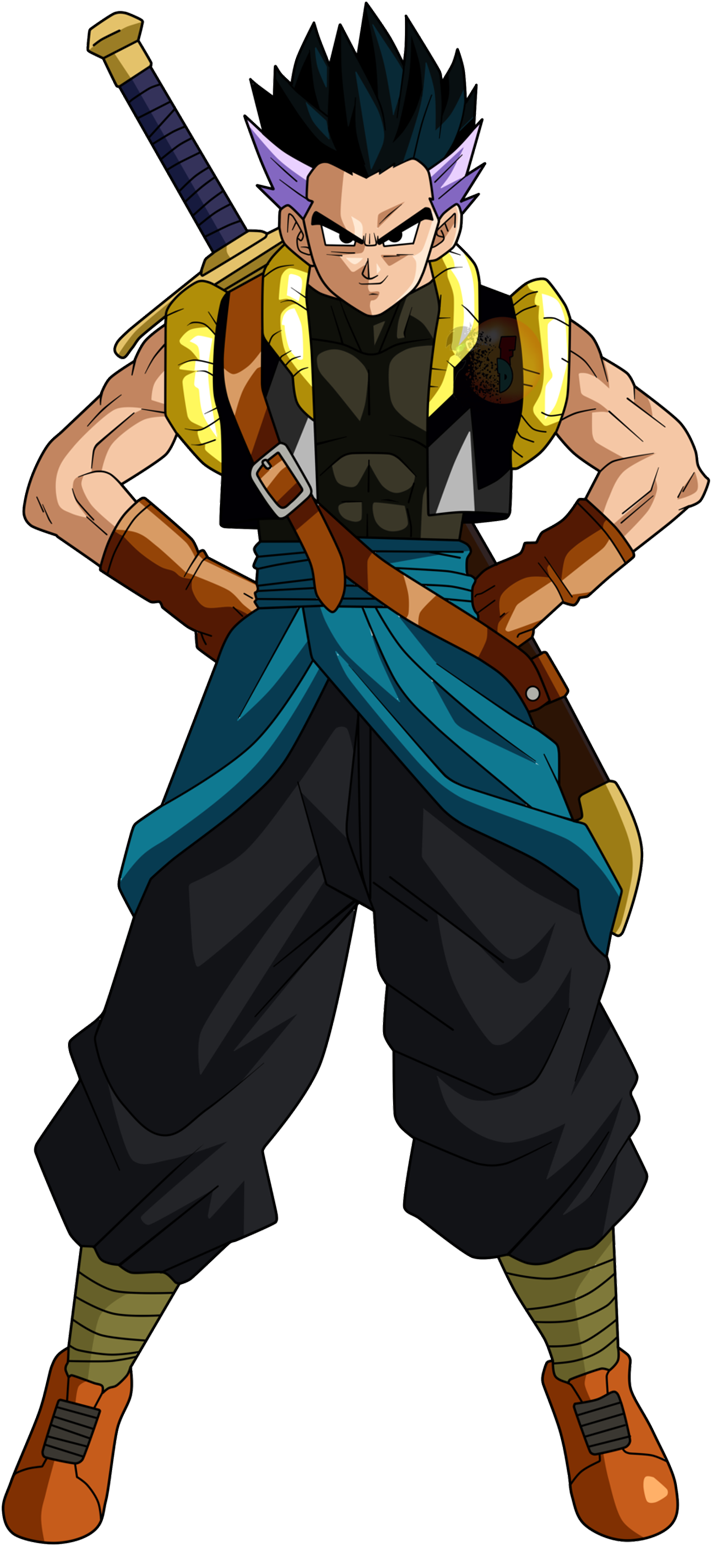 Gotenks Xeno Anime Anything Pinterest Dragon Ball Png Clipart (711x1545), Png Download