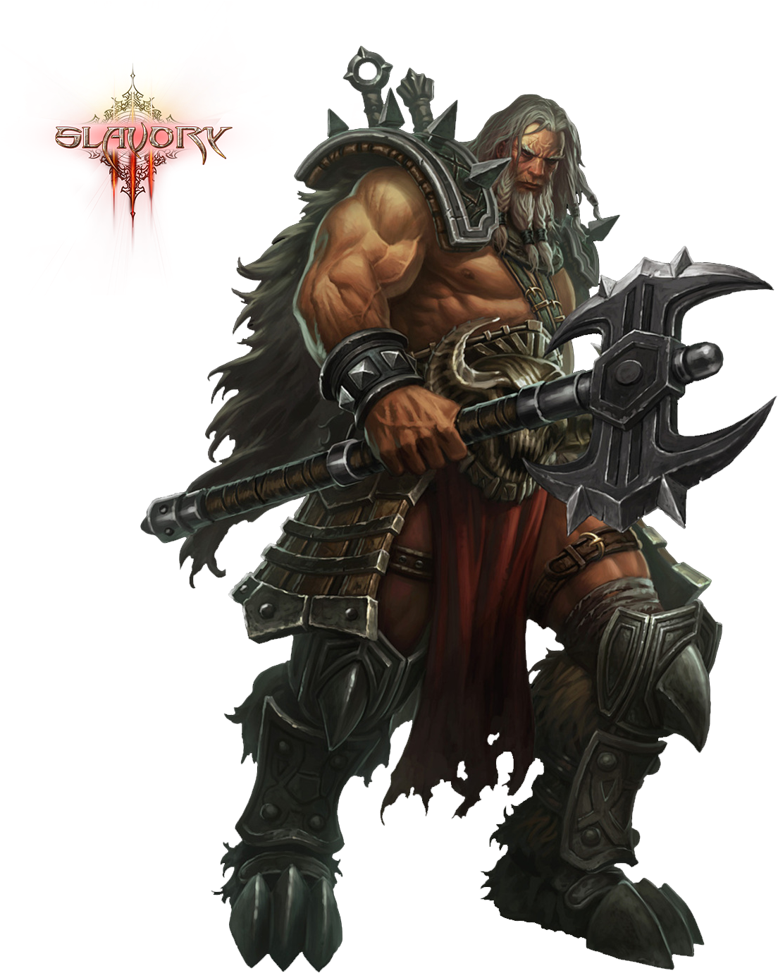 Diablo 3 Barbarian Png , Png Download Clipart (1104x1380), Png Download