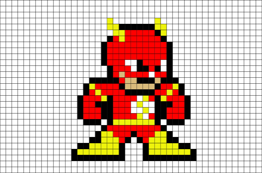 The Most Playful And Badass Cto In The World - Flash Pixel Art Clipart (880x581), Png Download