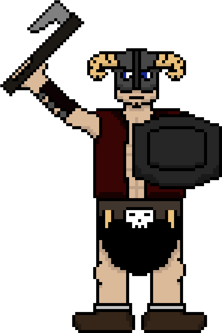 Barbarian - Cartoon Clipart (840x1130), Png Download