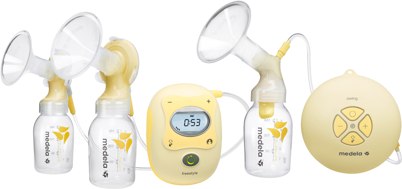 Breast Pumps - Medela Swing Maxi Breastpump Png Clipart (1400x749), Png Download