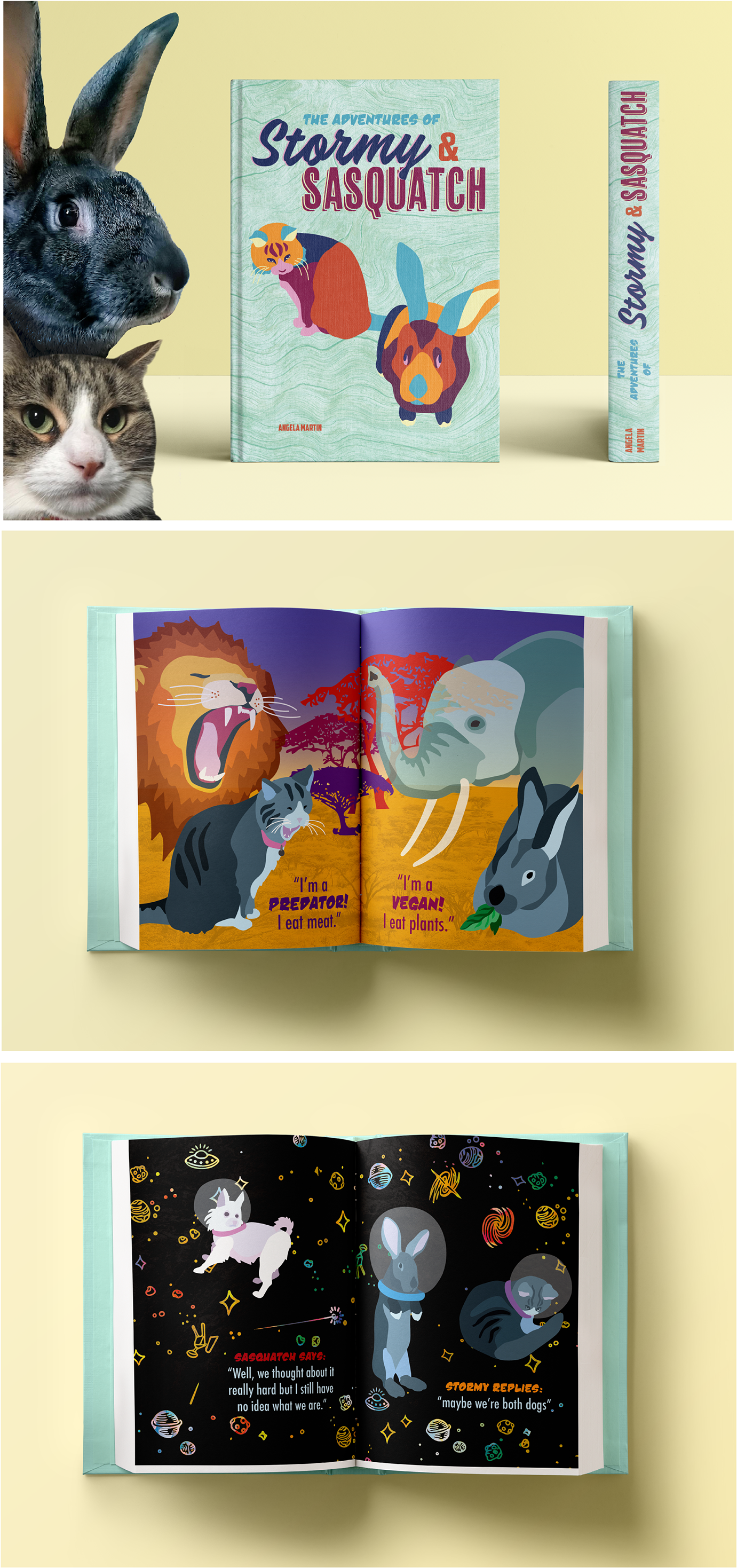This Short Story Is About Two Animals Trying To Figure - Picture Frame Clipart (1920x2967), Png Download