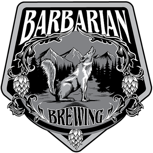 Barbarian Brewing Garden City Taproom/brewery - Emblem Clipart (630x629), Png Download