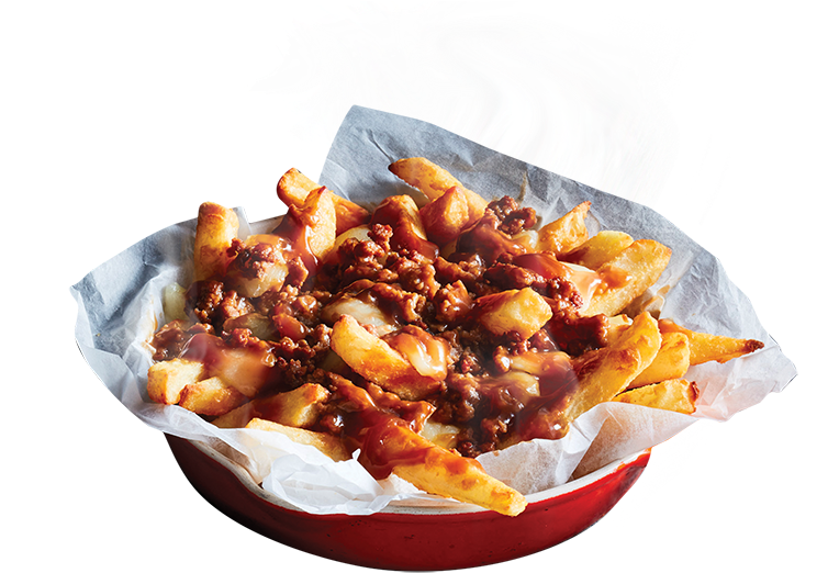 Dominos-poutine - Cheesy Chips & Gravy Dominos Clipart (800x550), Png Download