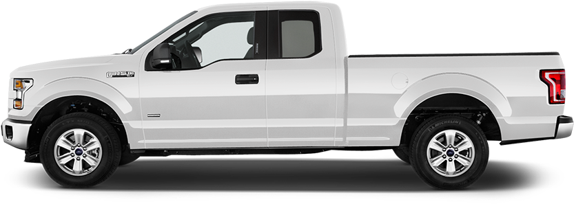 2016 Ford F-150 Front View - Side Ford Super Duty Clipart (1000x1000), Png Download