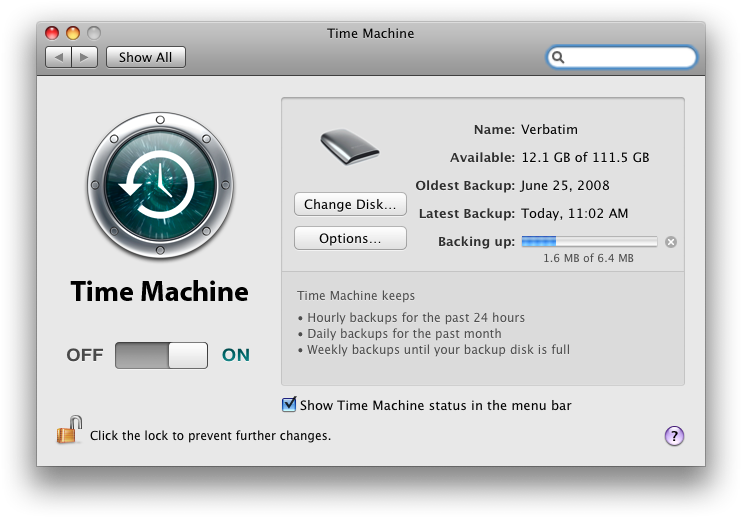 Uh Oh, After This Backup I'll Only Have A Few Gb Left - 10.7 5 Time Machine Clipart (748x524), Png Download