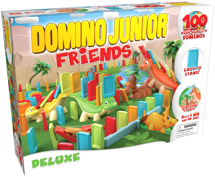 Domino Junior Friends “deluxe” - Goliath Domino Junior Clipart (800x800), Png Download