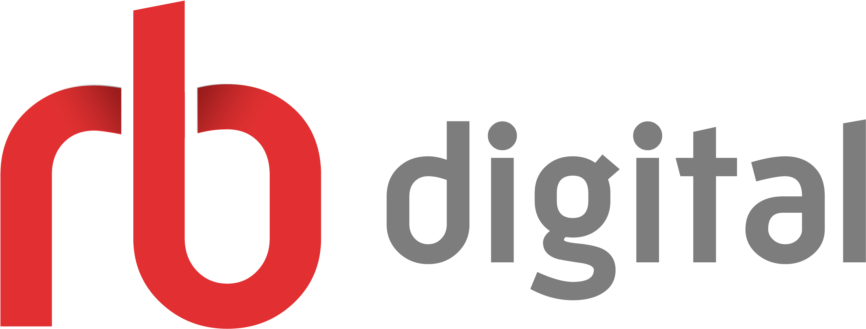 Logo Rbdigital Horz - Rb Digital Zinio Clipart (2934x1164), Png Download