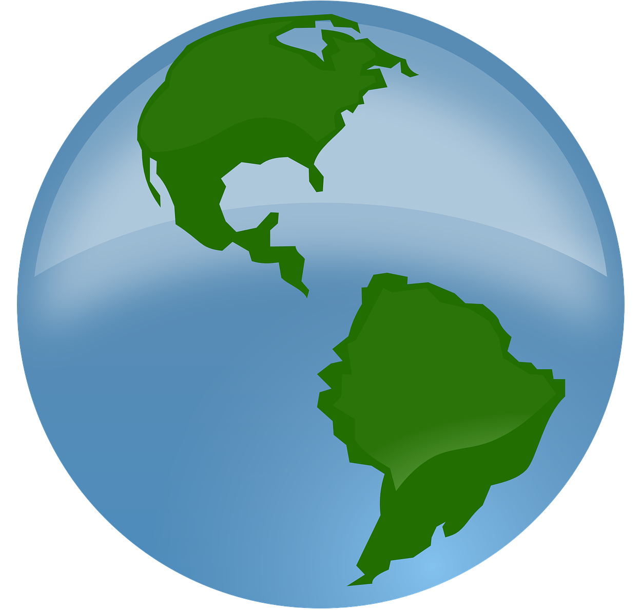 Vector - Globe Clip Art Transparent - Png Download (1280x1210), Png Download