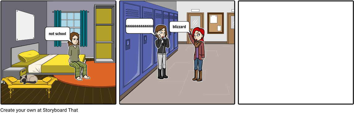 Snow Storm - Storyboard Apartment Clipart (1164x385), Png Download