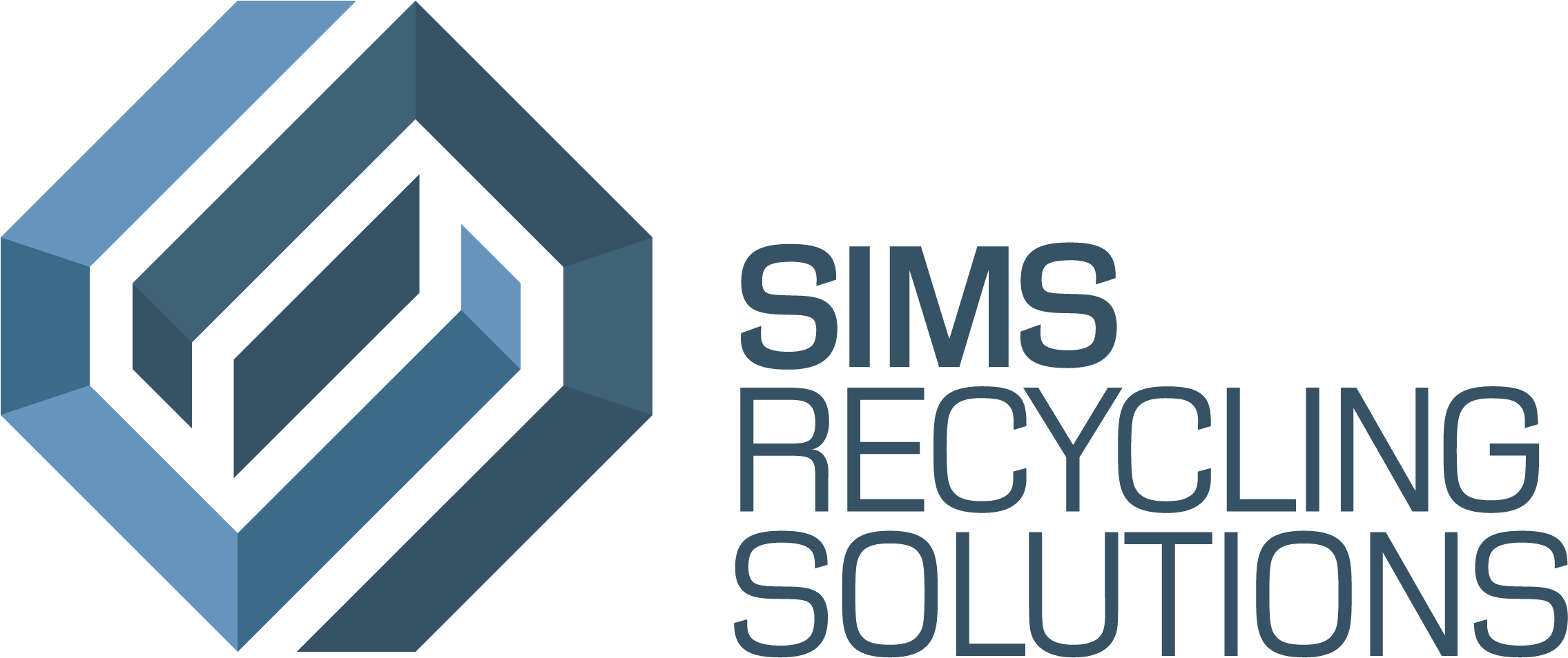 Sims Recycling Solutions Logo Clipart (2388x1070), Png Download