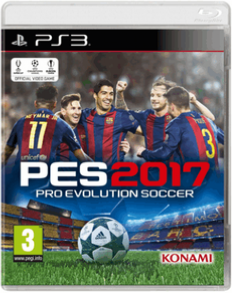 Pro Evolution Soccer 2017 Ps3 Clipart (600x600), Png Download